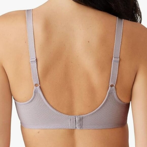 NWT Wacoal Women's Visual Effects Minimizer Bra, raindrops, 44D - Picture 2 of 2